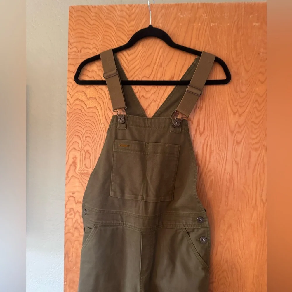 REI Co-Op Trailsmith Workwear Olive Green Overalls - Picture 6 of 11